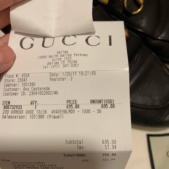 Gucci Loafers with Box & travel bags - Picture 10 of 11